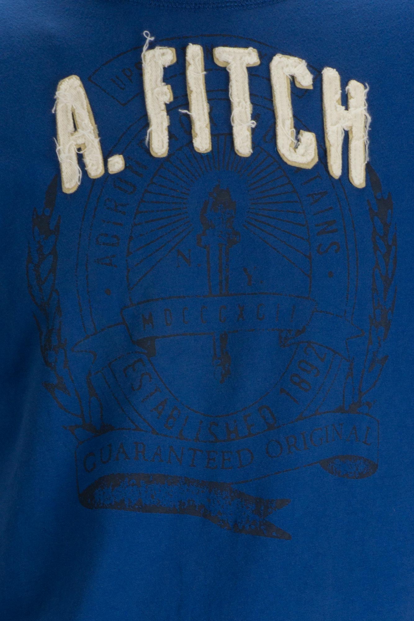 เสื้อยืดแบรนด์แท้ มือสอง ABERCROMBIE & FITCH ผ้า 100 คอตตอน