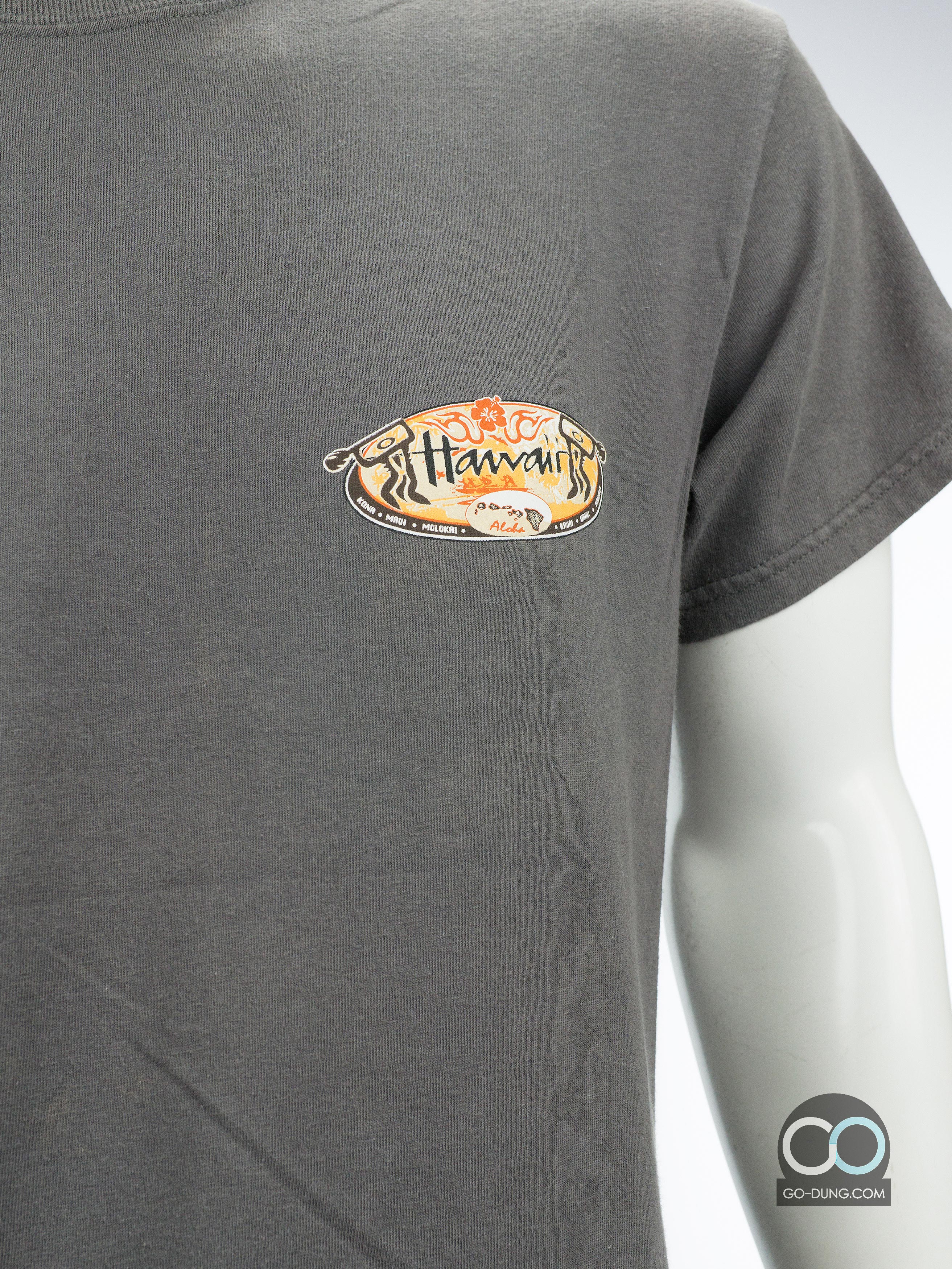 เสื้อยืดมือสอง GILDAN : HAWAI ALOHA ผ้า 100 คอตตอน