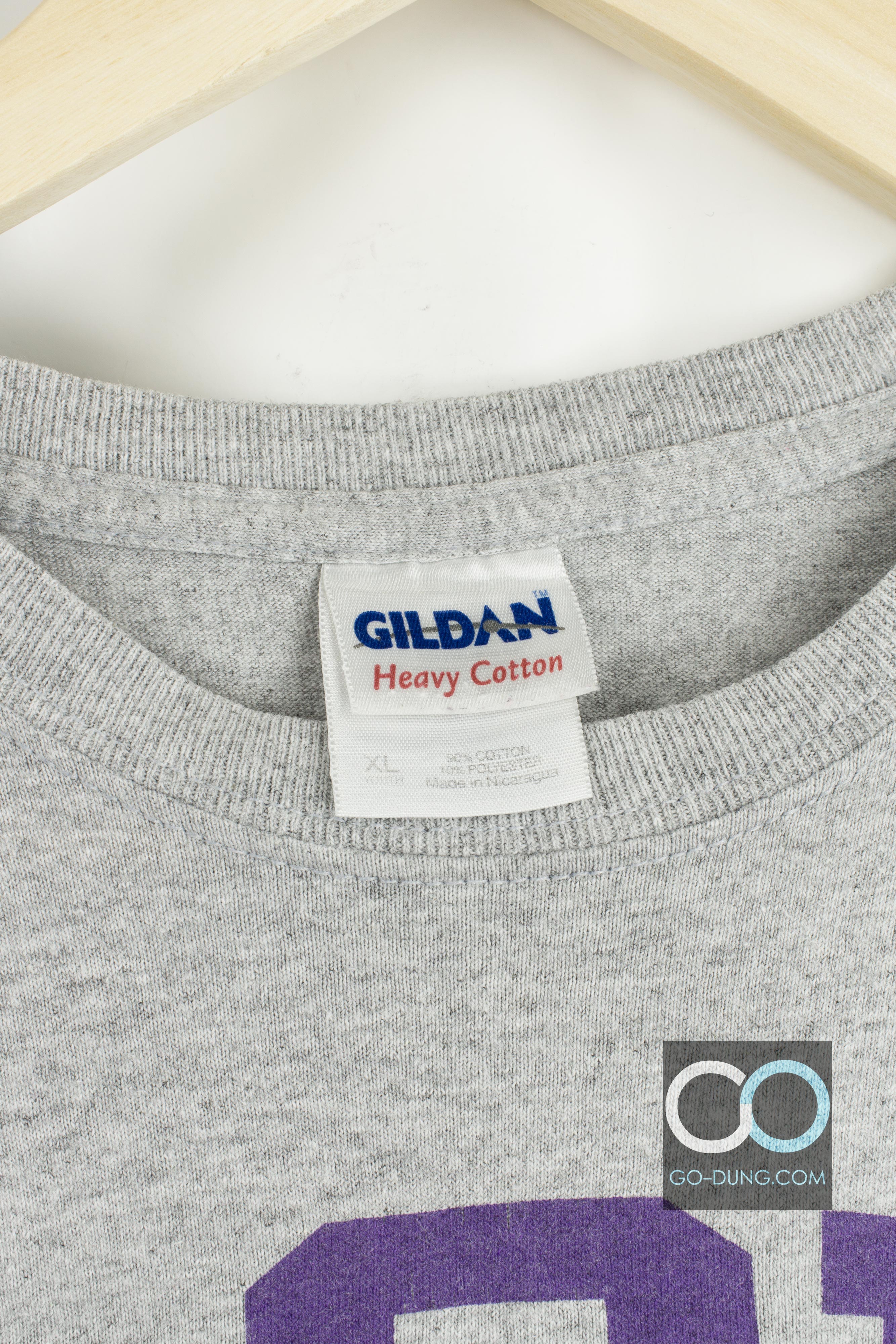 เสื้อยืดผ้าบาง ผ้าผสม โพลี ยี่ห้อ GILDAN