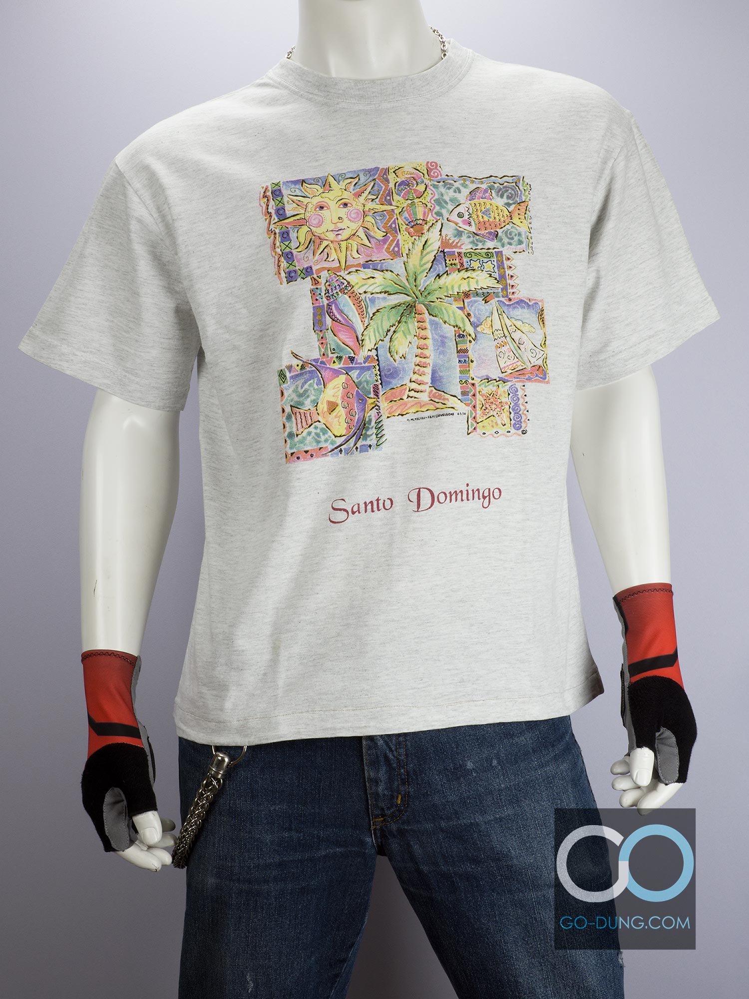 เสื้อยืดมือสอง ผ้า 100 คอตตอน ยี่ห้อ CACTUS
