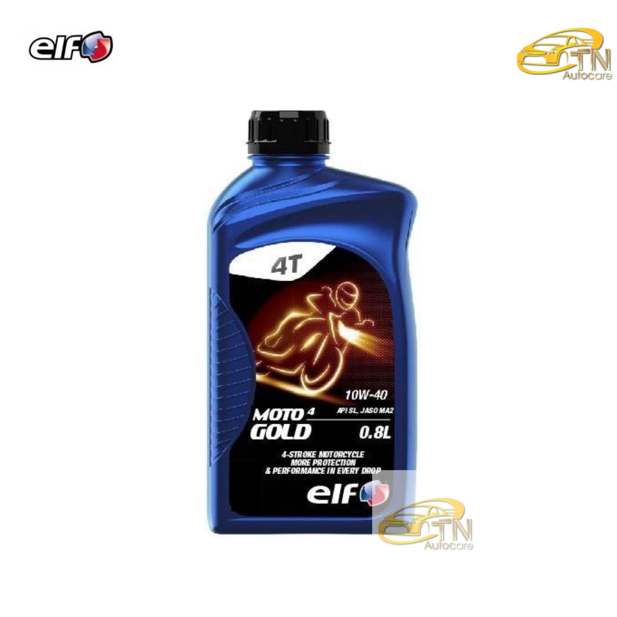elf น้ำมันเครื่องเอลฟ์ MOTO4 GOLD 10W-40 800ML