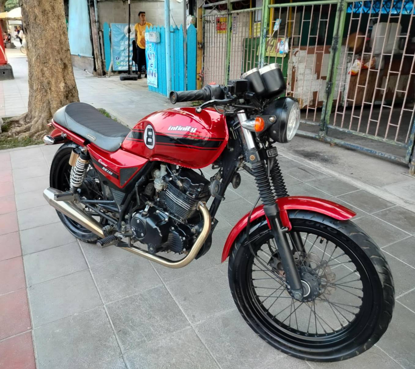 ปิดการขาย สีแดงครับ rk125