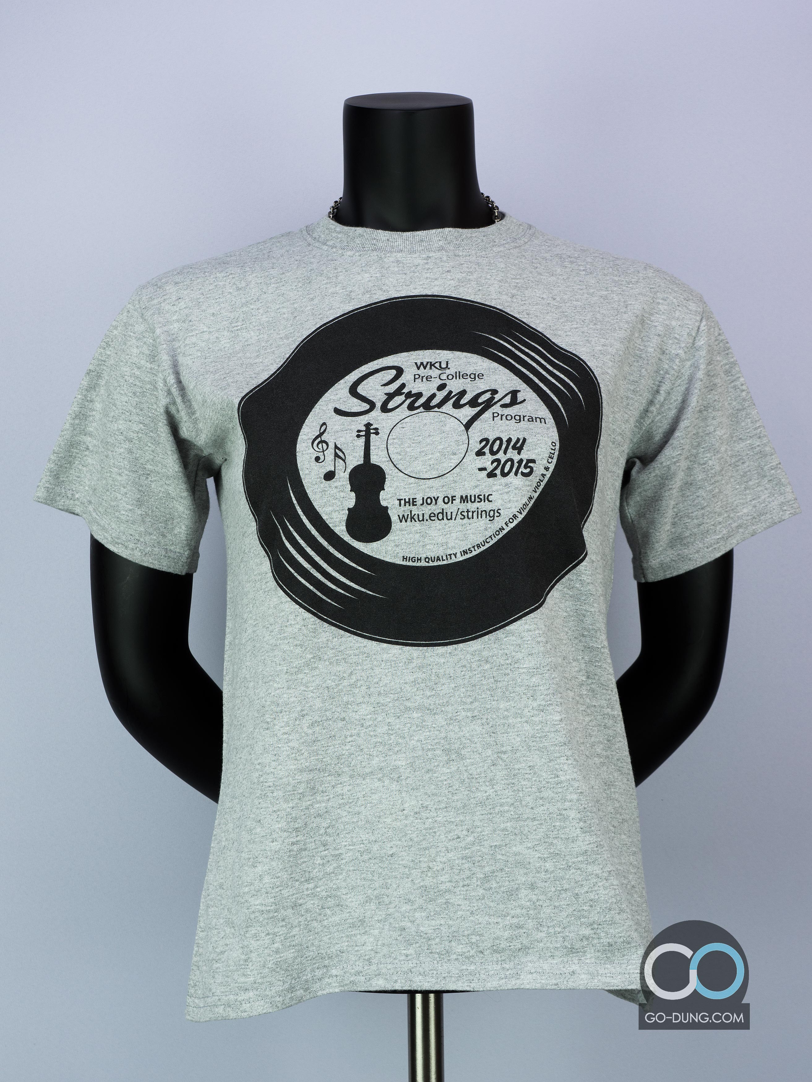 เสื้อยืดมือสอง PORT & COMPANY : STRINGS PROGRAM 2014-2015 ผ้าผสม 90/10