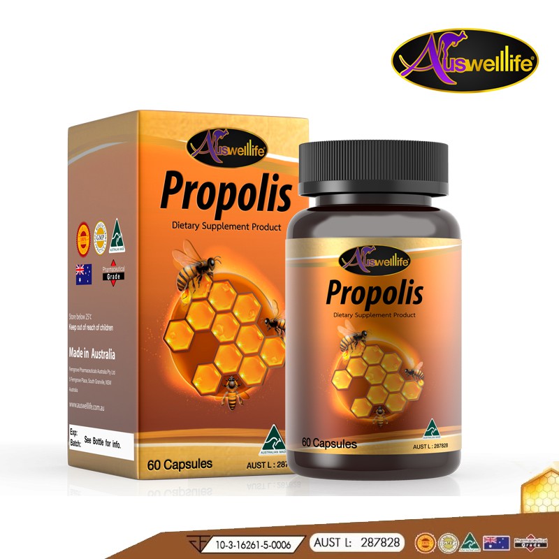 AuswellLife Propolis 1000mg. ออสเวลไลฟ์ โพรโพลิส