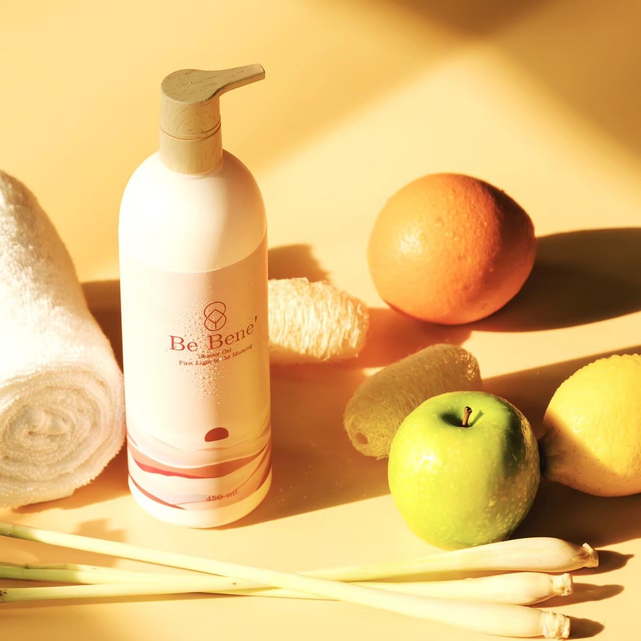 Be bene' เจลอาบน้ำ ออร์แกนิค 300 ml. Enzyme shower gel / Paraben free