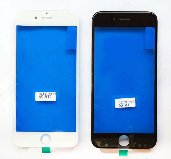 แผ่นกระจกหน้า + ขอบจอ - iPhone 6s