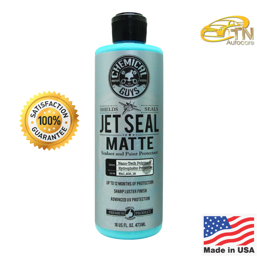 Chemical Guys - Jetseal Matte น้ำยาเคลือบรถสีด้าน (16oz) (ขวดแท้)