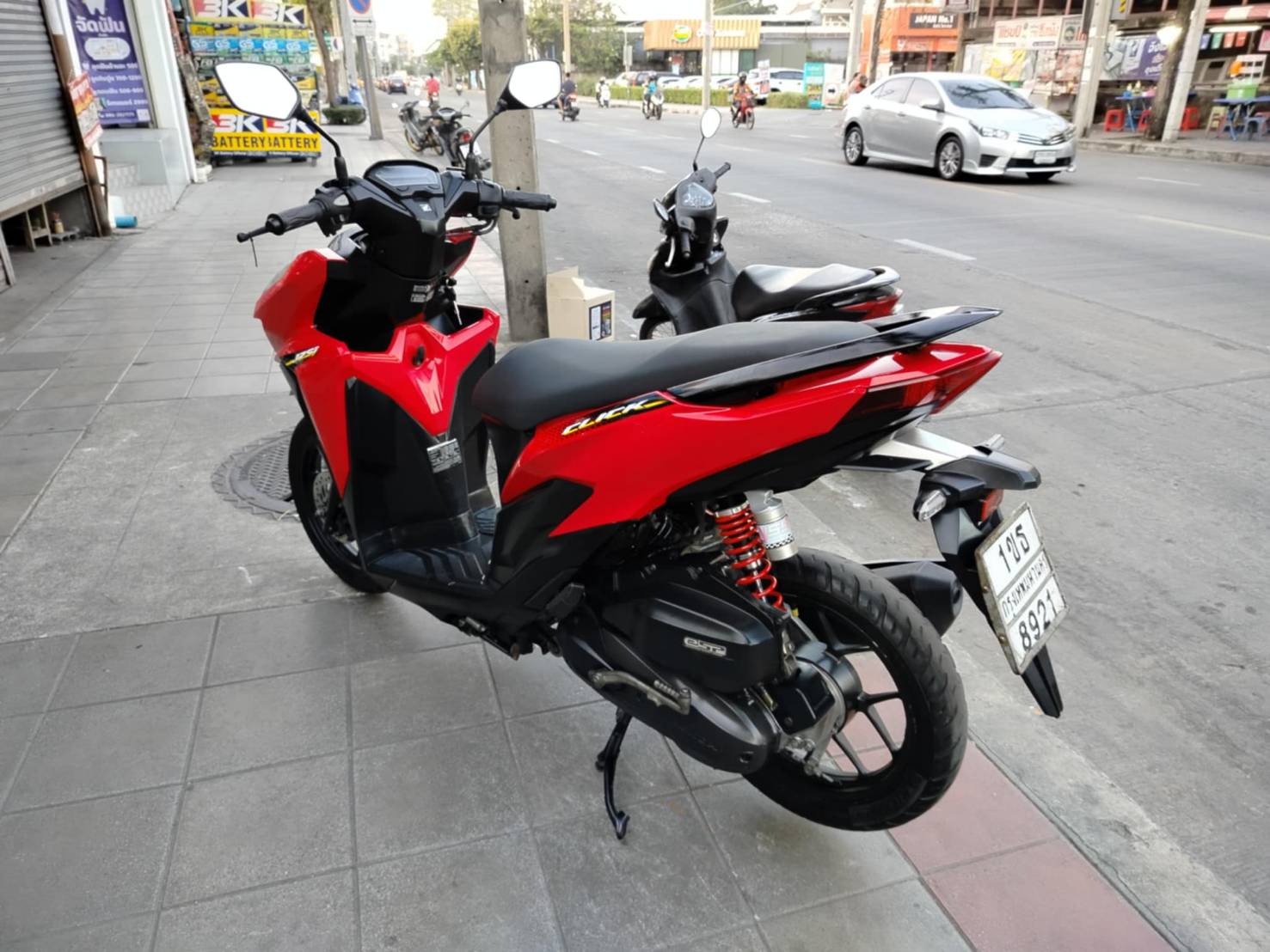 ( ปิดการขายครับผม) click 125 สีแดง 2019