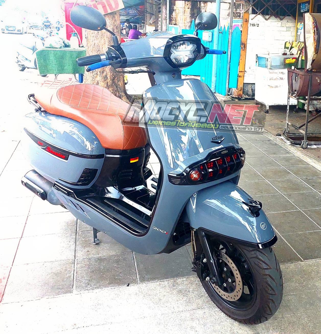 ปิดการขาย ส่งสระแก้วอีกคันครับ KEEWAY VICTORIA 200 สีเทาแรมโบสุดฮิต รุ่นใหม่สวยโดดเด่นไม่เหมือนใคร