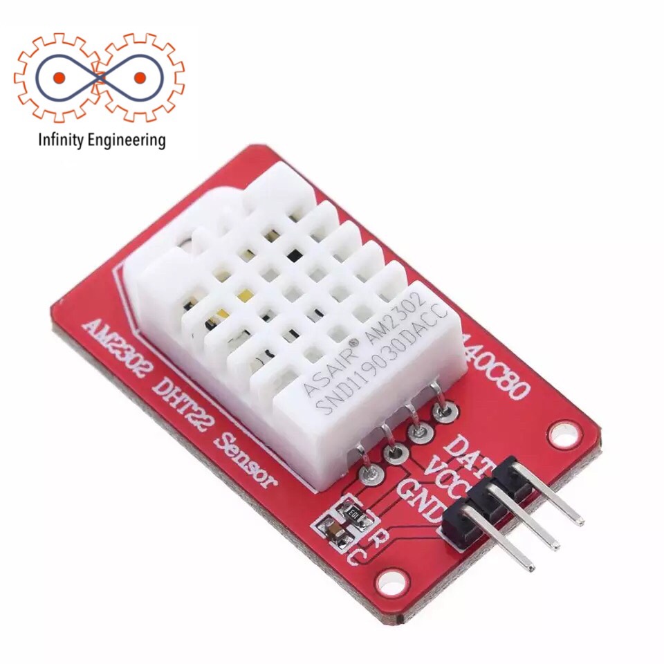 AM2302 DHT22 Sensor โมดูลเซนเซอร์วัดอุณหภูมิและความชื้น