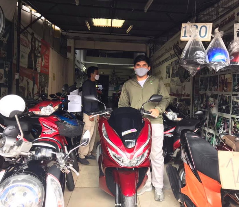 (( ขายแล้วครับ )) pcx150 ตัวใหม่ล่าสุด ขอบคุณน้องกร ทึี่มาอุดหนุนครับ