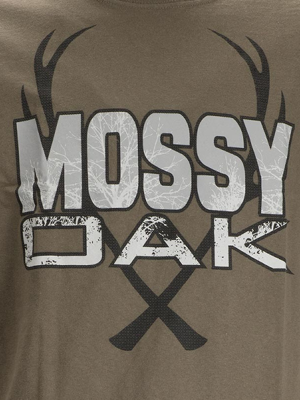 เสื้อยืดมือสอง MOSSY OAK ป้าย FRUIT OF THE LOOM