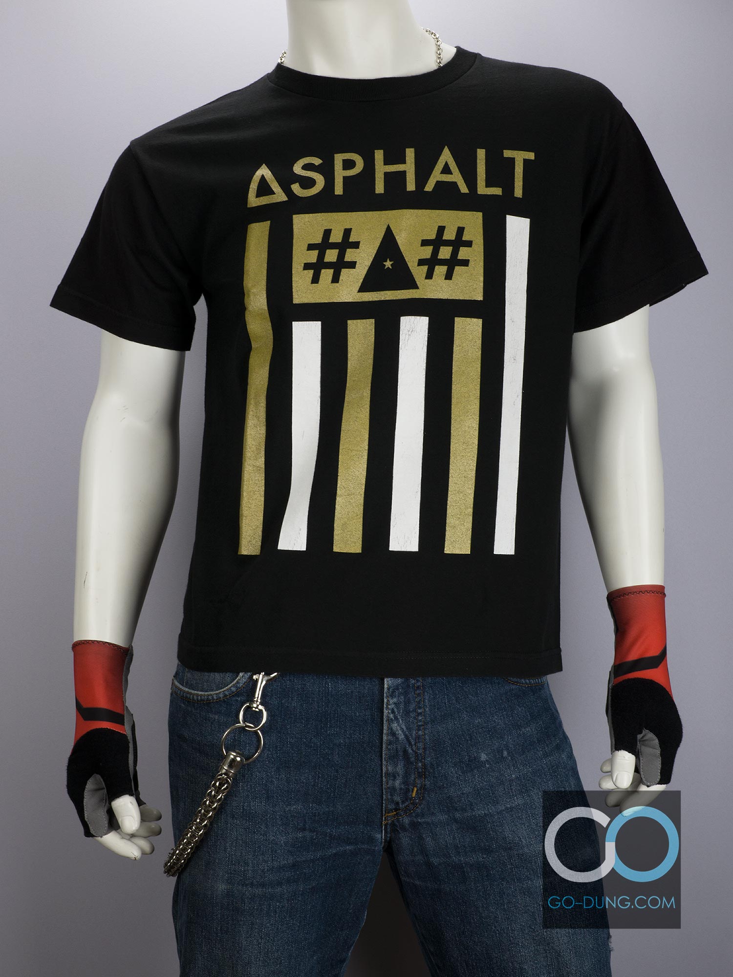 ขาย เสื้อยืด USA มือสอง ผ้า 100 คอตตอน ยี่ห้อ ASPHALT
