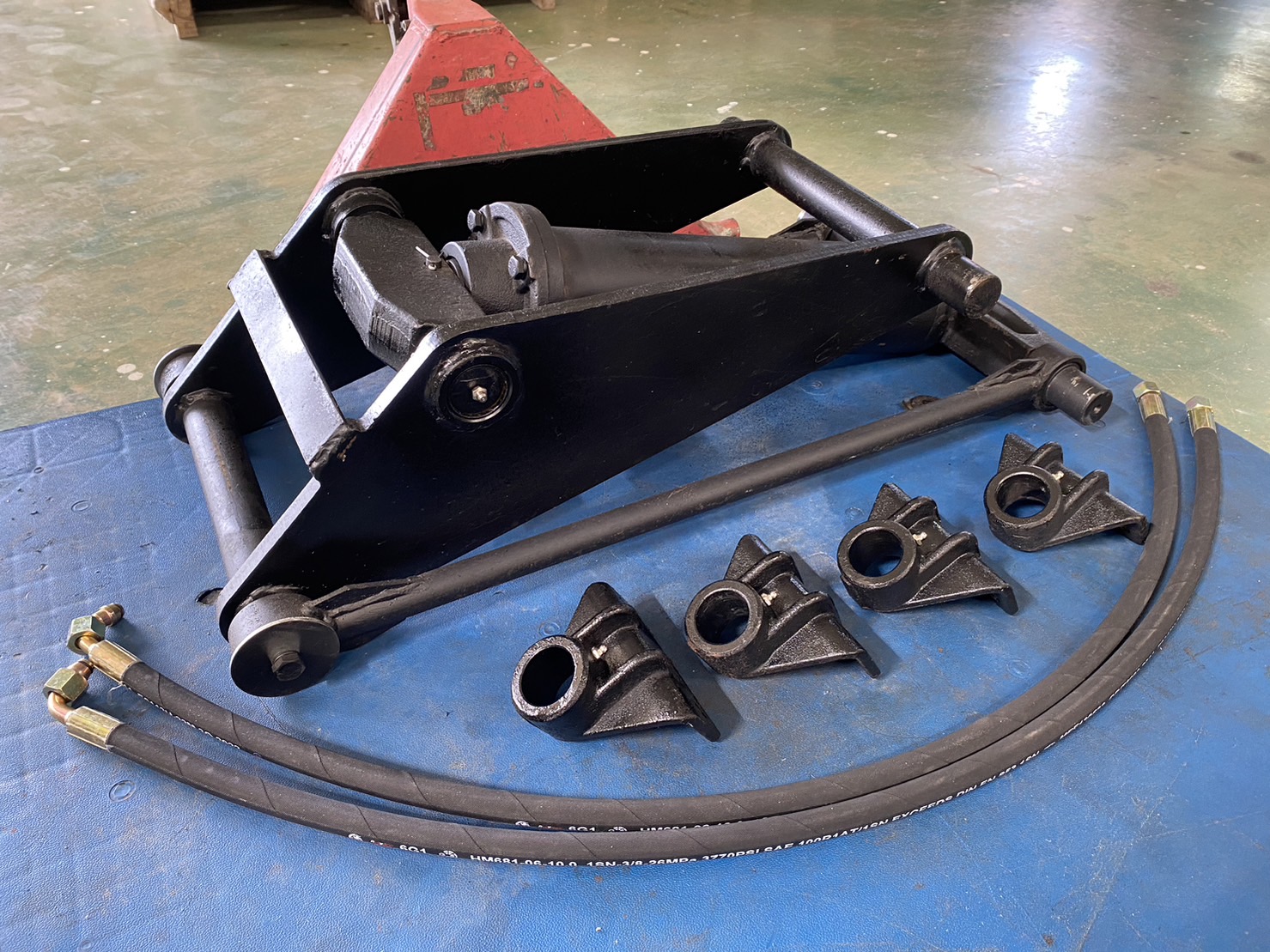 ชุดดั้มพ์ไฮดรอลิค1.5ตัน แกน 50 มม. พร้อมปั้มไฟฟ้า12V ชุดดั้มพ์สำหรับรถเล็ก รถปิคอัพ4x2 รถกระบะ