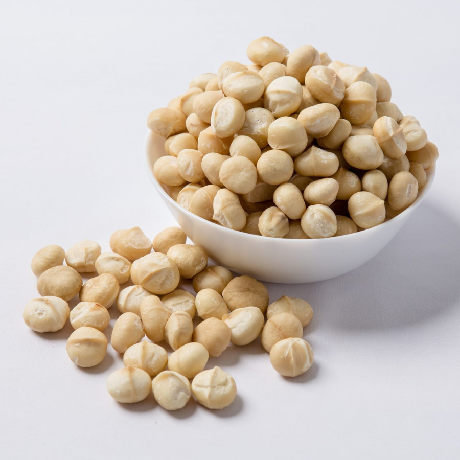 Greenpea Permium Roasted Macadamia แมคคาเดเมีย อบ เกรดAAA+ 100 กรัม เคี้ยวเพลิน อินทรีย์ กรีนพี