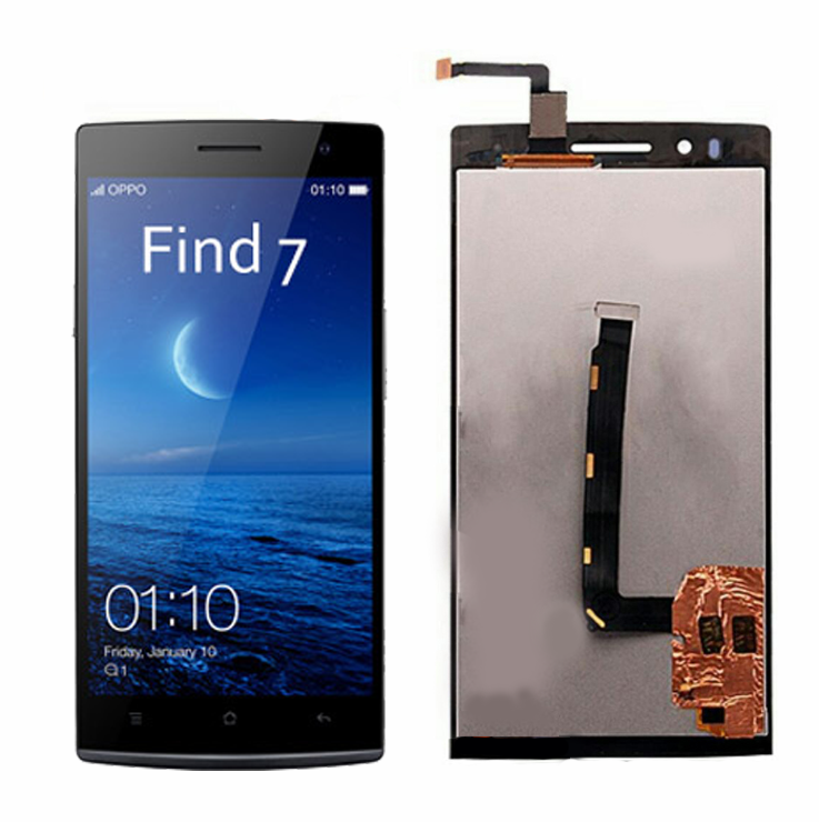 หน้าจอชุด Oppo Find 7A /X 9076 พร้อมกระจกทัชสกรีน