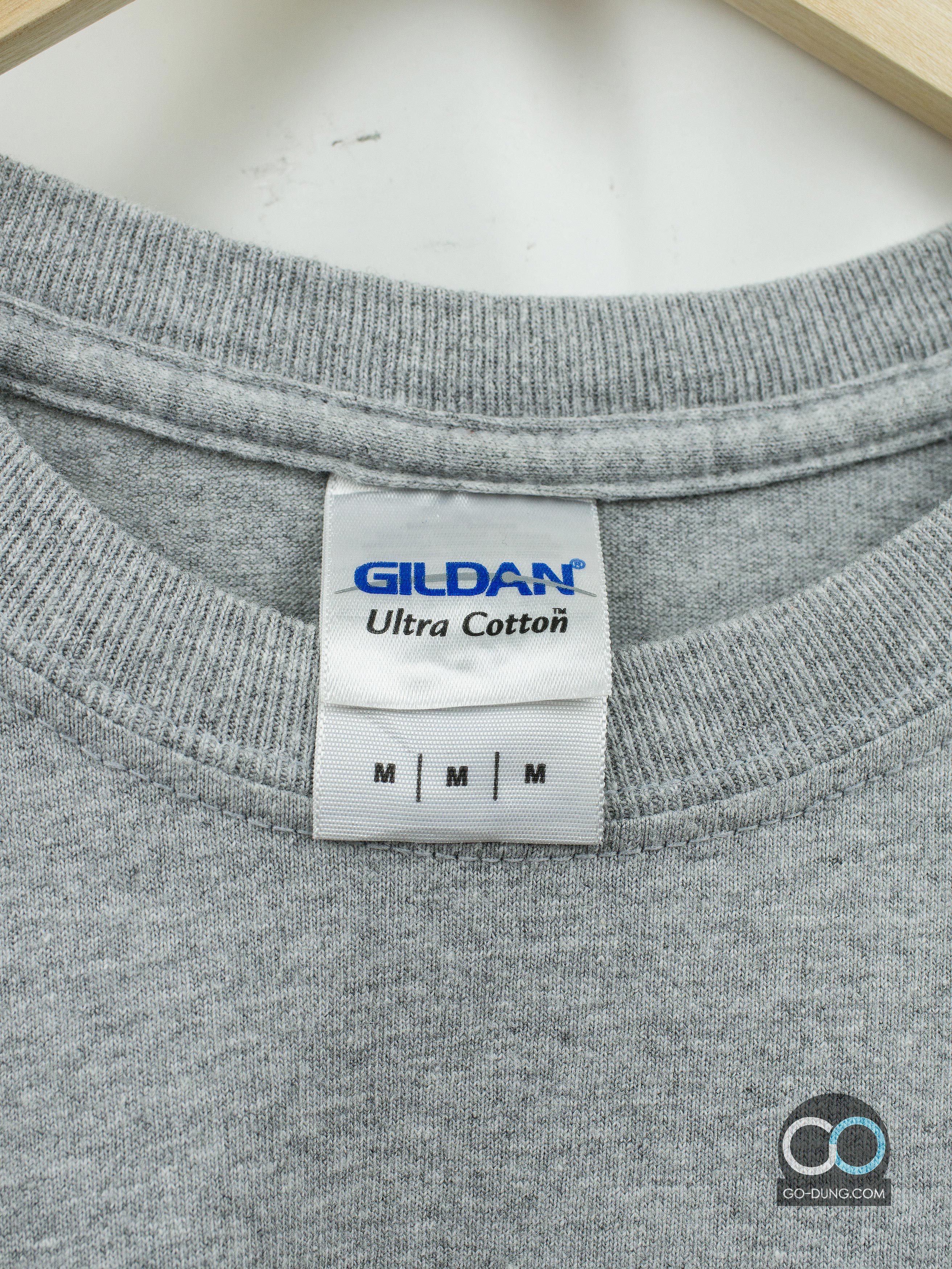 เสื้อยืดมือสอง GILDAN : BROKEN EARTH ผ้าผสม 90/10