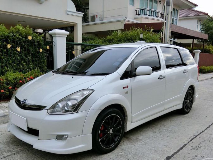 พลาสติกยึดปลายกันชนหลัง REAR BUMPER BRACKET TOYOTA WISH 2010 116993 อะไหล่รถยนต์ กันชน ขากันชน พลาสติกยึดกันชนหน้า พลาสติกกันชน