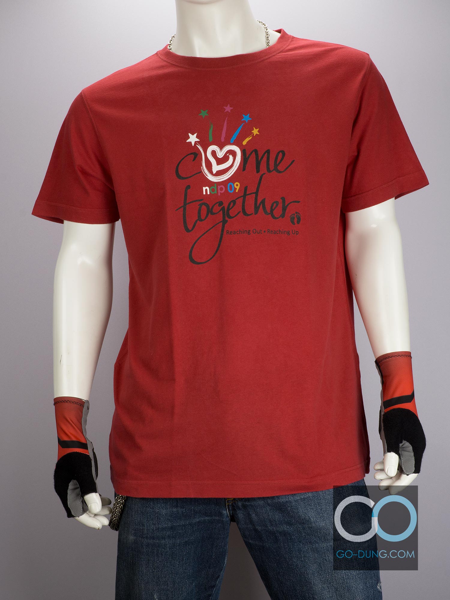 เสื้อยืดมือสอง HANG TEN : COME TOGETHER ผ้า 100 คอตตอน