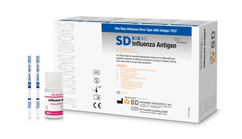 ชุดตรวจ SD BIOLINE Influenza Ag A/B