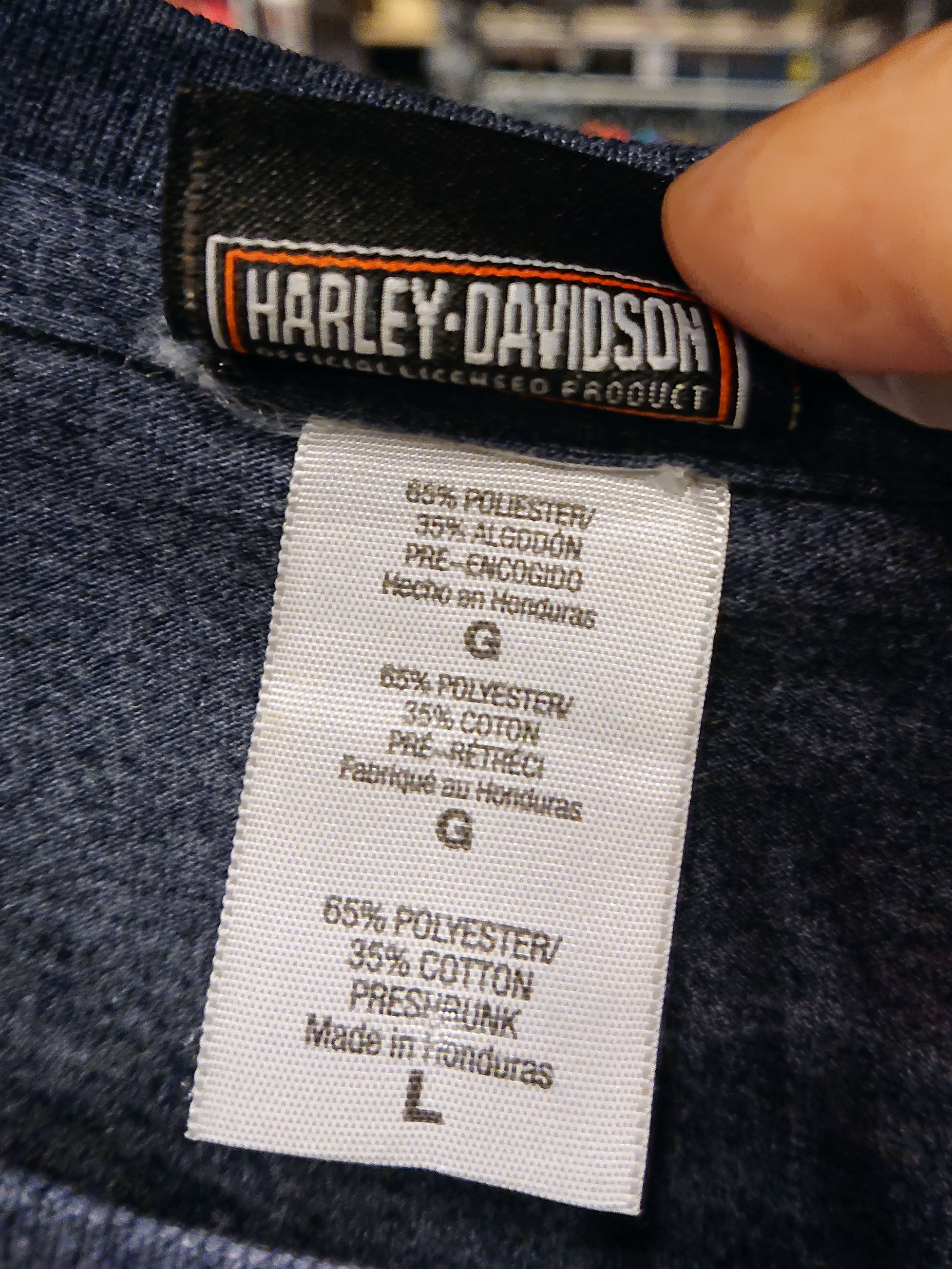 เสื้อยืด Harley มือสอง