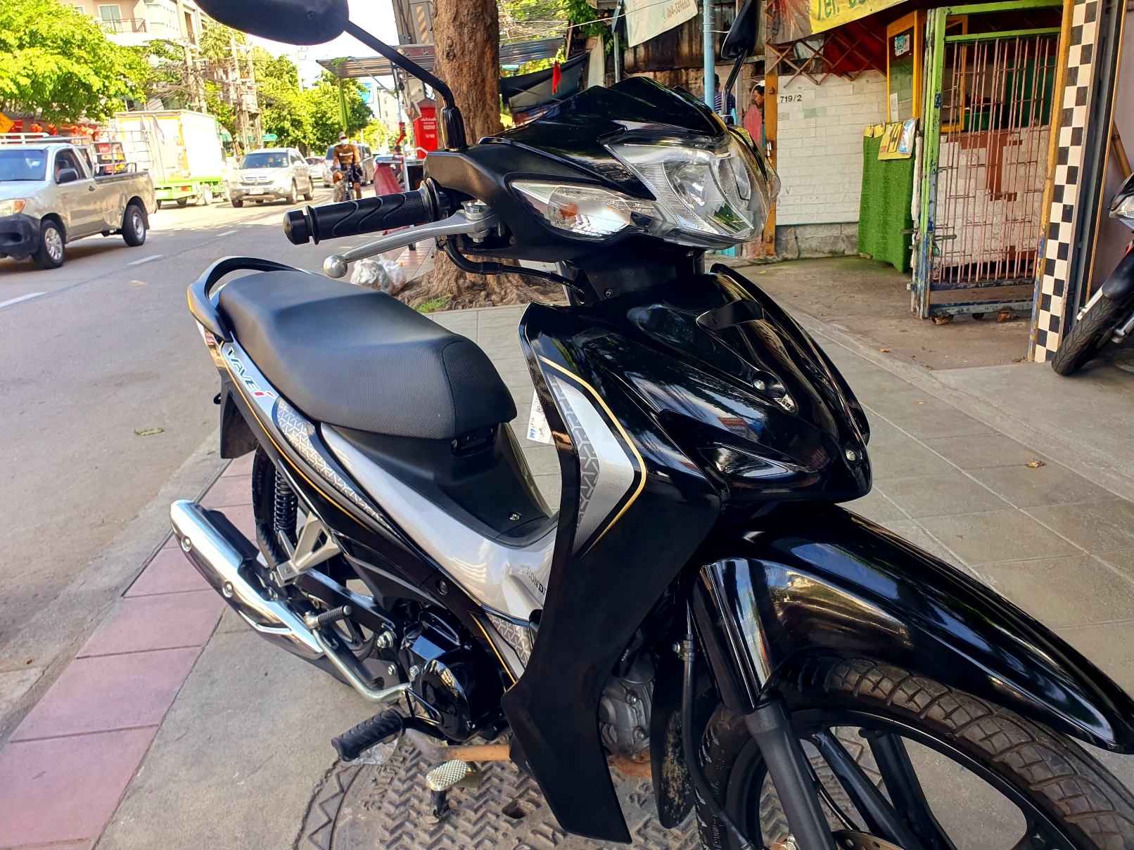 (ปิดการขาย) wave 110i สีดำ ปี66 (สต้าทมือ) ตัวท็อปล้อแม็กซ์ สภาพเดิมๆใหม่ๆ