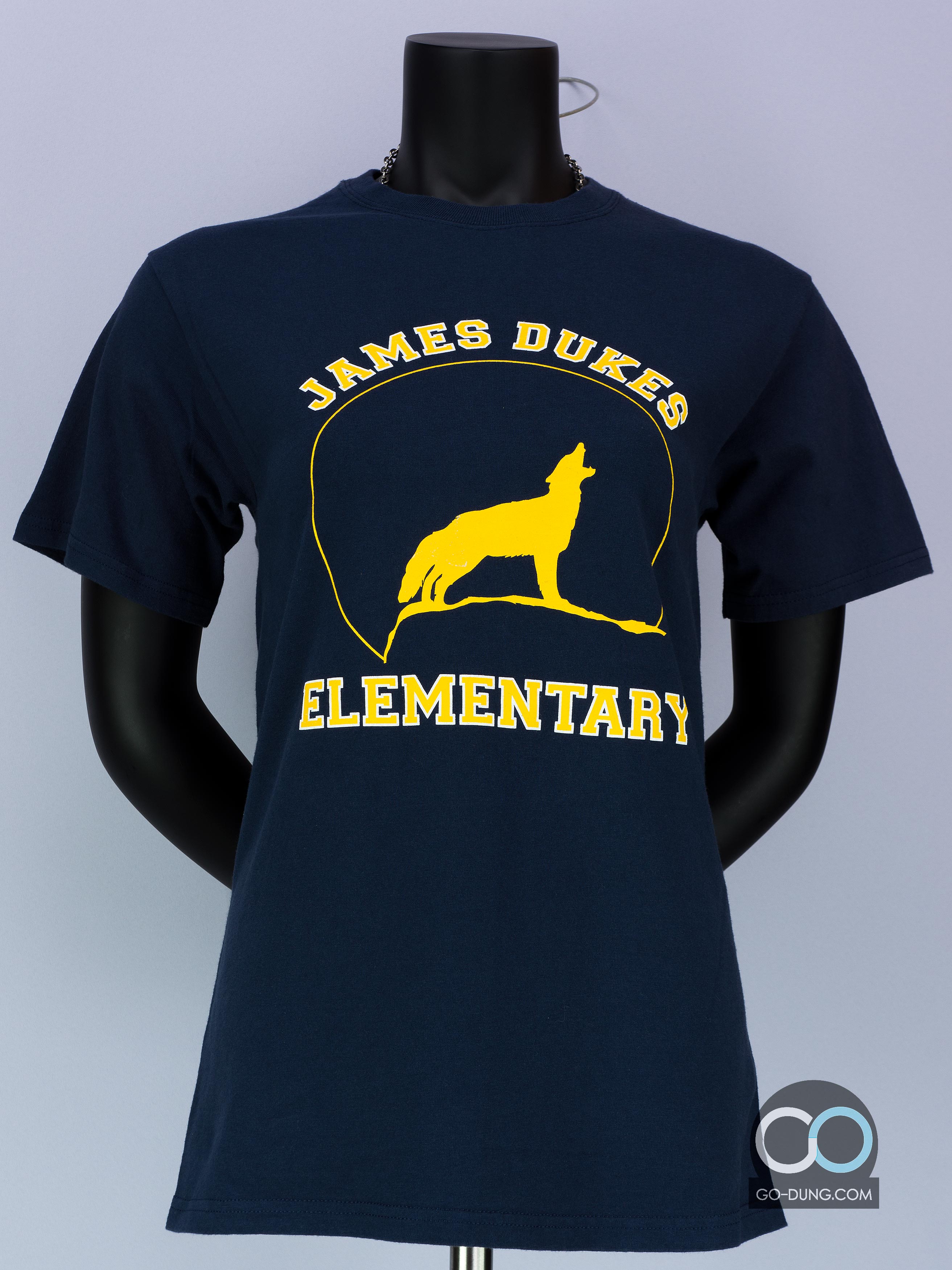 เสื้อยืดมือสอง GILDAN : JAMES DUKES ELEMENTARY ผ้า 100 คอตตอน