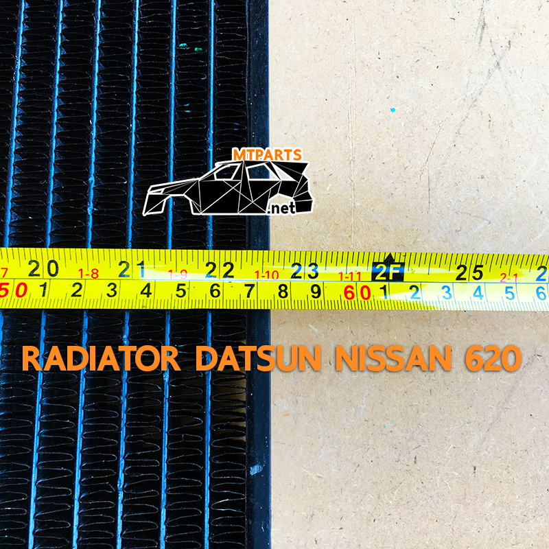 หม้อน้ำ RADIATOR NISSAN DATSUN 620 ช้างเหยียบ เกียร์ธรรมดา ทองแดง