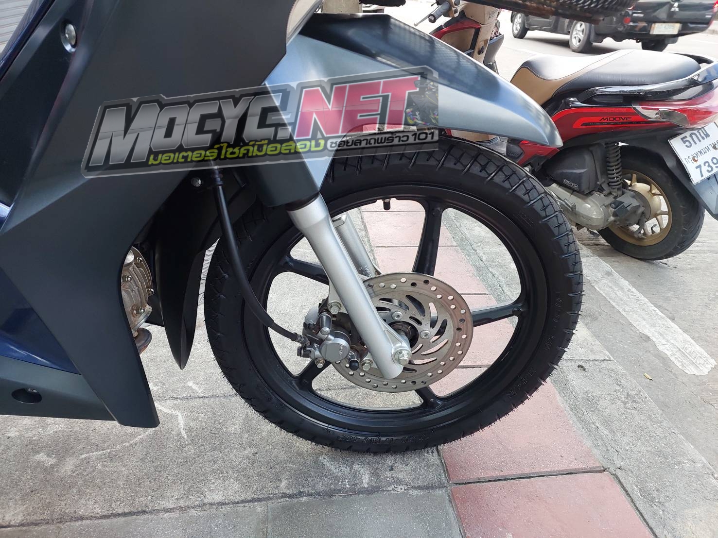 (ปิดการขาย) wave 125 สีเทาตัวใหม่ล่าสุด ไมล์ดิจิตอล รถปี 66 ตัวใหม่ล่าสุด