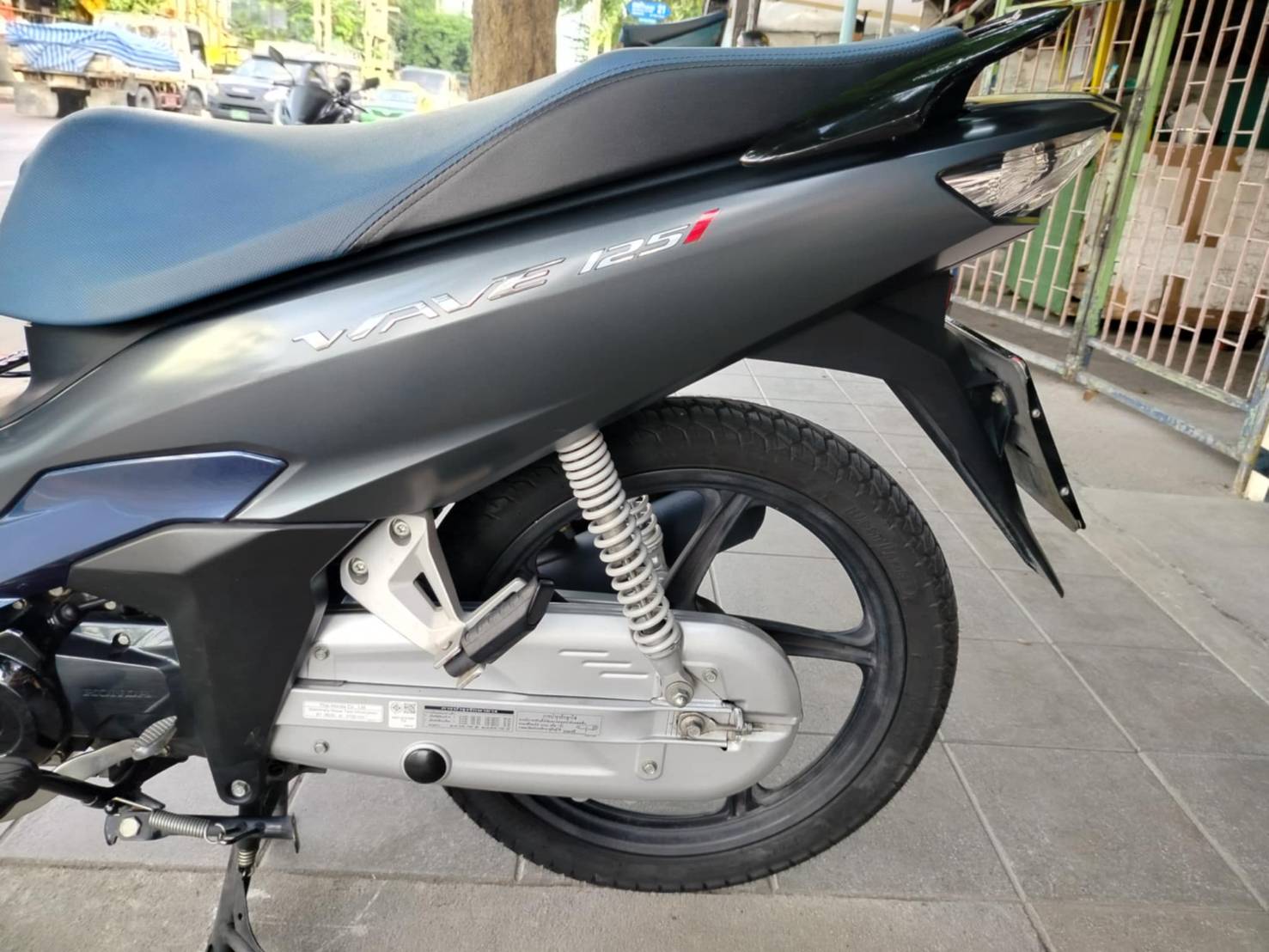 (ปิดการขาย)wave125 led สีเทา ตัวท็อปล้อแม็กปี 2023 โอนให้ฟรี