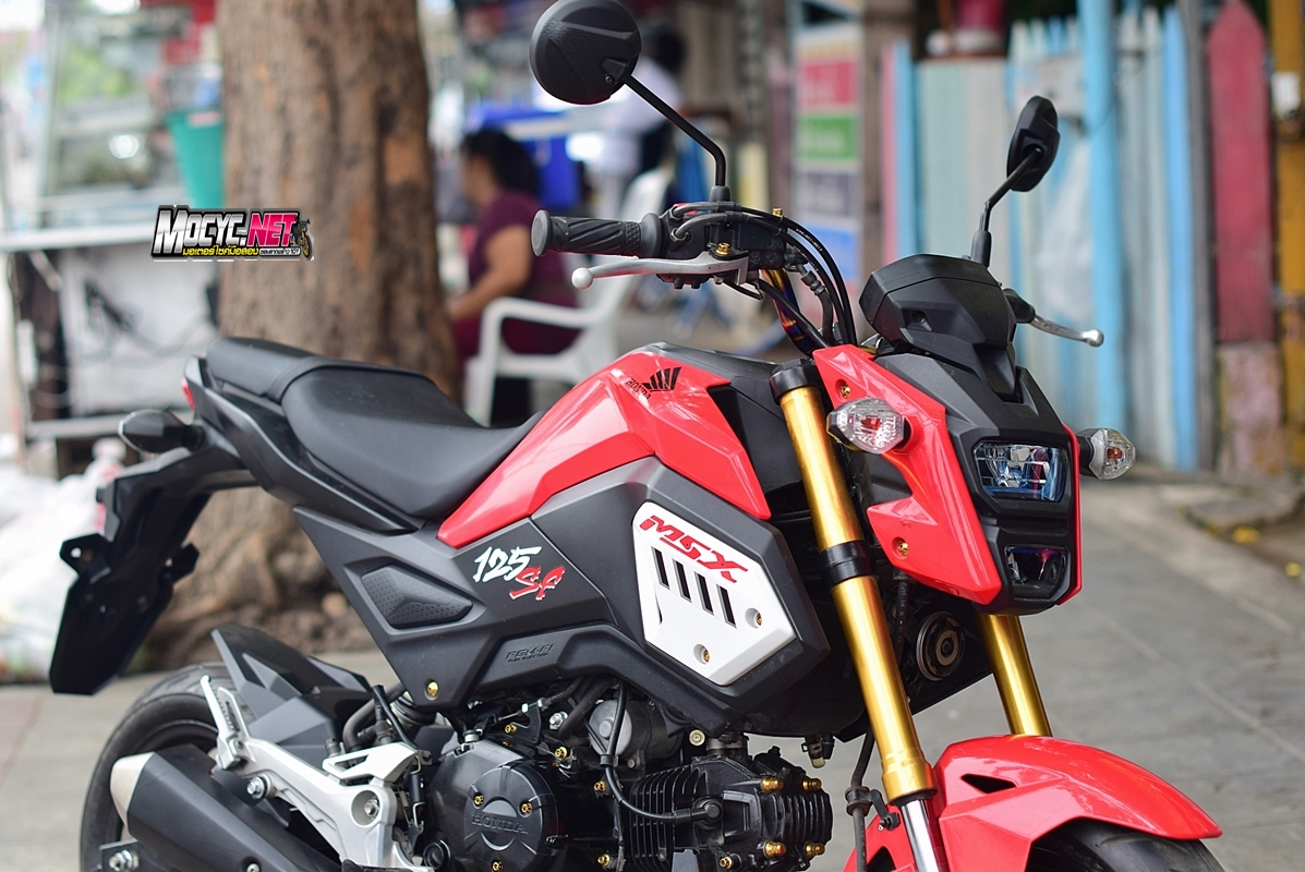 (( ขายแล้วครับ )) MSX 125sf สีแดงดำ ขอบคุณๆสีพอน ที่มาอุดหนุนครับ