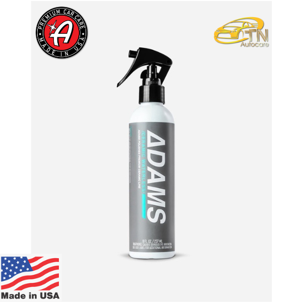 Adam's Ceramic Waterless (12 oz/355 ml) สเปรย์สำหรับล้างและเคลือบเซรามิกโดยไม่ใช้น้ำ