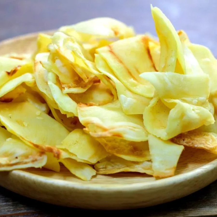 ทุเรียนกรอบ เกรดA 150 กรัม เคี้ยวเพลิน ของว่าง ขนม ผลไม้อบกรอบ Greenpea