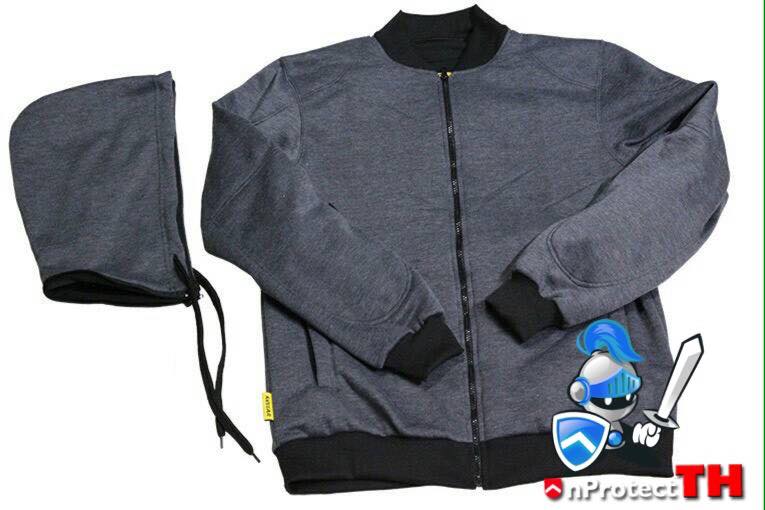 เสื้อฮู้ดการ์ด 5 จุด V.2 (รุ่นเสริม Kevlar)