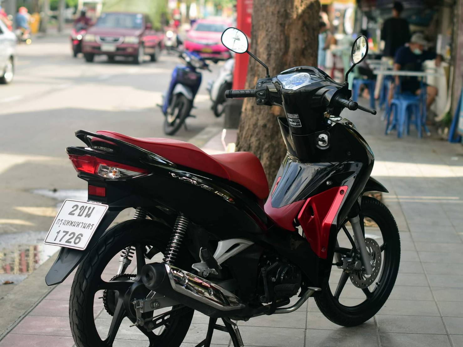 (ปิดการขาย) พร้อมส่ง บ้านบึง ชลบุรีแค่ปากซอย wave 125i led สีดำเงาๆ มือเดียวป้ายแดง