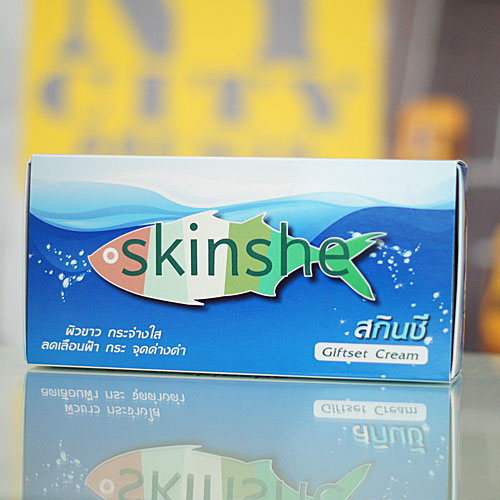 Skinshe Giftset Cream ครีมสกินชี เซ็ทหน้าใส