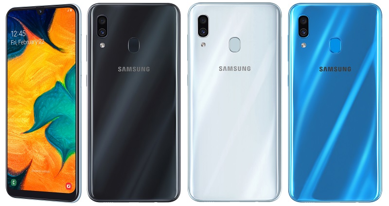 ฝาหลัง Samsung galaxy A30 **ระบุสีที่หมายเหตุ