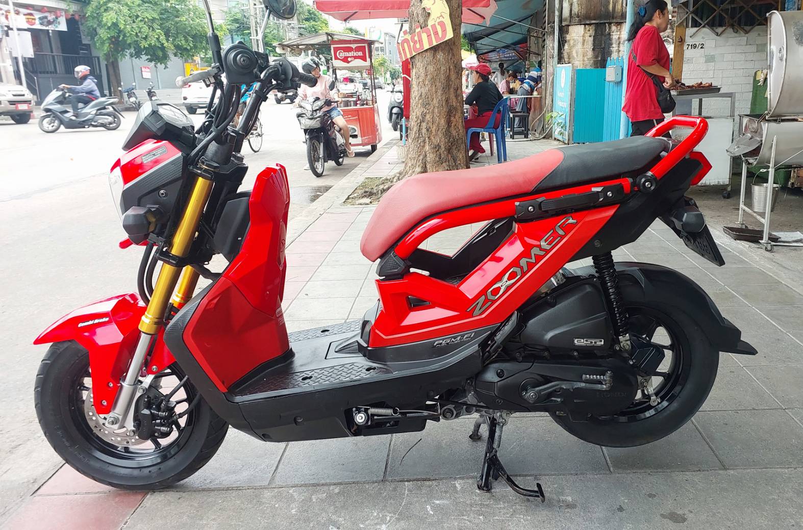 (ปิดการขาย) พร้อมส่ง นครปฐมอีกคัน zoomer ตัวใหม่ ลายใหม่