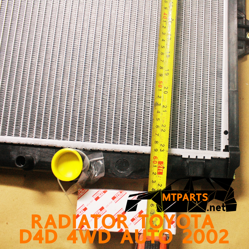 หม้อน้ำ TOYOTA HILUX TIGER D4D 4WD เกียร์ ออโต้ KDN165 KDN155 2002-2003 เครื่อง D4D 4WD RADIATOR AUTO