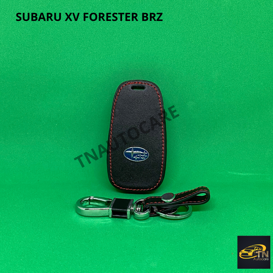 ซองกุญแจหนังสำหรับ ใส่กุญแจรีโมทรถยนต์ SUBARU XV FORESTER BRZ