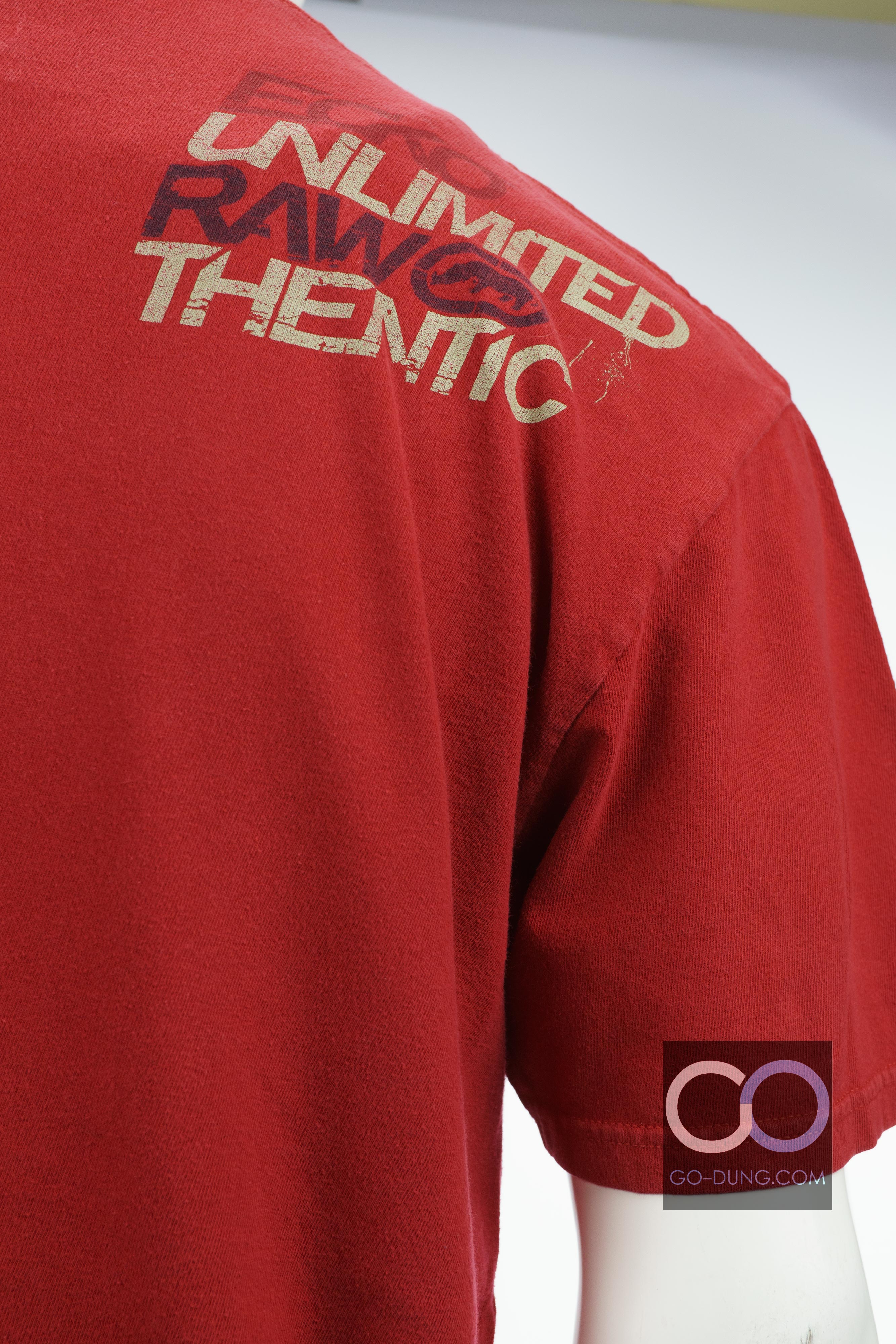 เสื้อยืดมือสองแบรนด์เนม ECKO : UNLIMITED RAW THEM ECKO ผ้า 100 คอตตอน