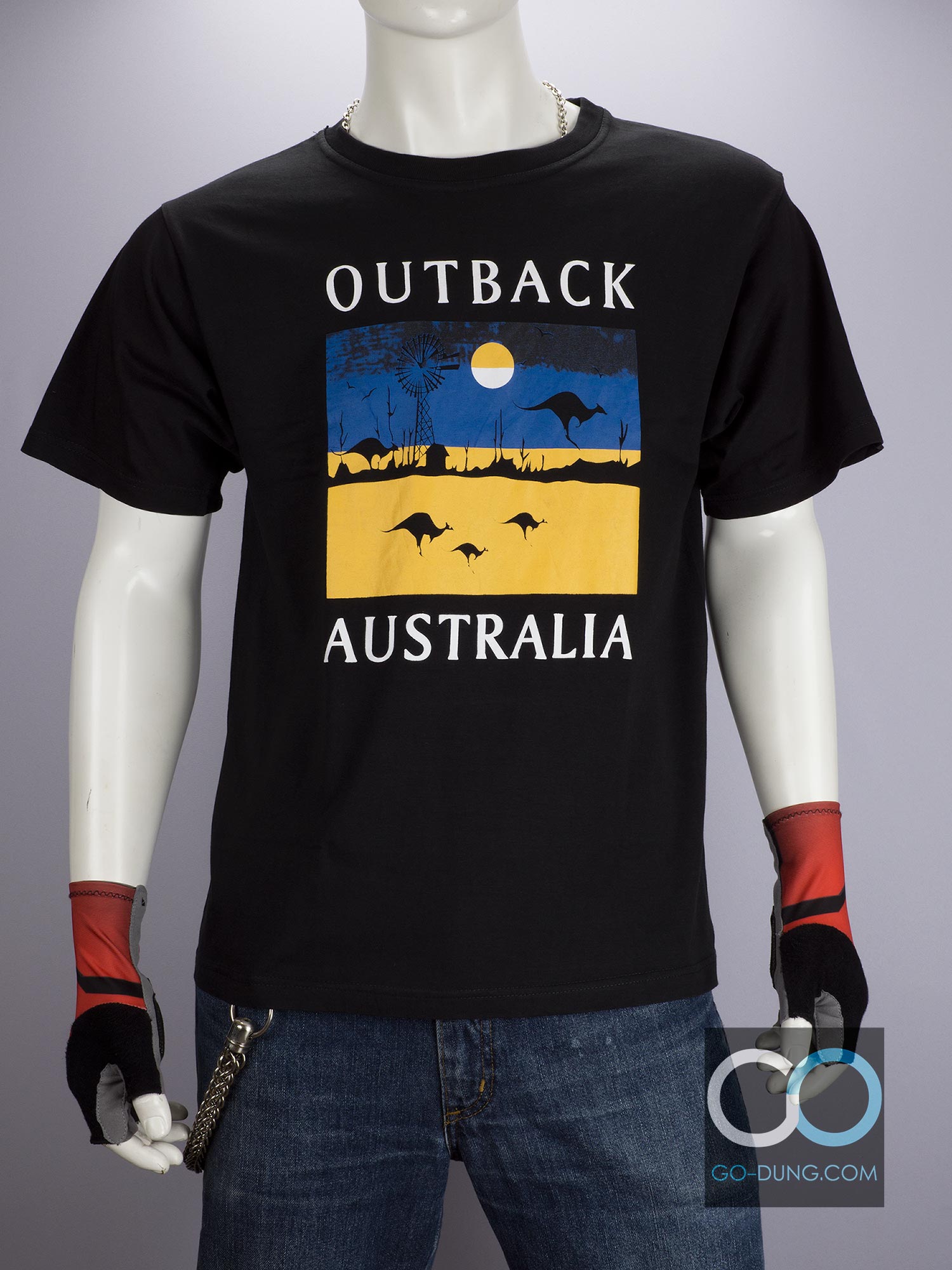 เสื้อยืดมือสอง AUSTRALIA : OUTBACK AUSTRALIA ผ้า 100 คอตตอน