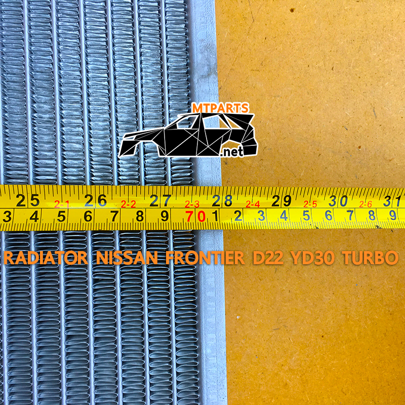 หม้อน้ำ RADIATOR NISSAN BIG M FRONTIER D22 YD30 TURBO เกียร์ธรรมดา ร้านหม้อน้ำ พัทยา ชลบุรี สัตหีบ ศรีราชา ระยอง พร้อมบริการจัดส่งทั่วประเทศ