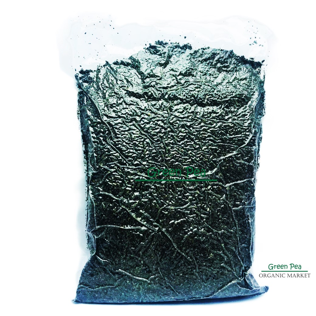 烤黑芝麻和烤黑芝麻即可食用。