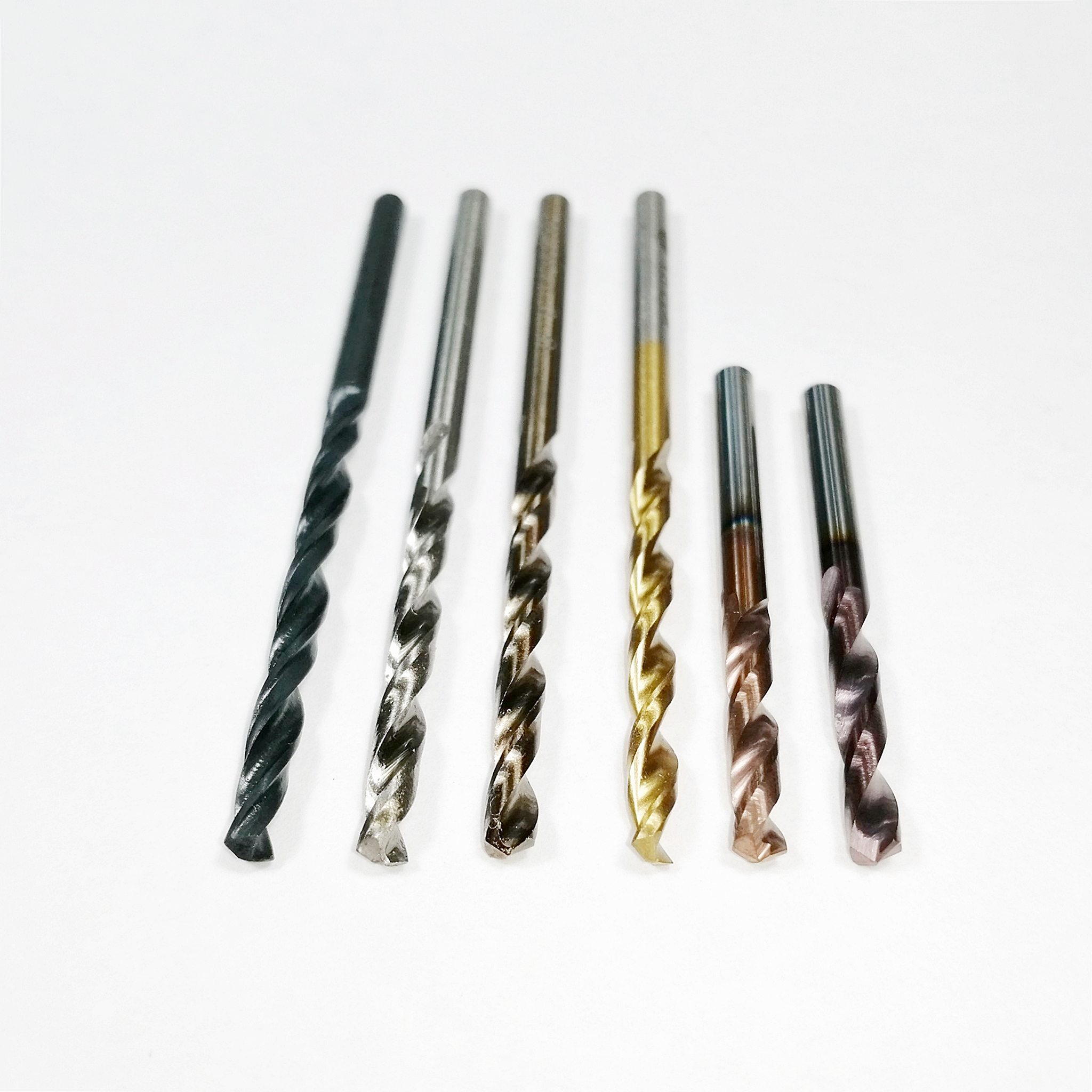 OPP ชุดดอกสว่าน 6 เกรดความแข็ง สำหรับเจาะเหล็กแข็งสูง เหล็กแข็ง สแตนเลส อลูมิเนียม