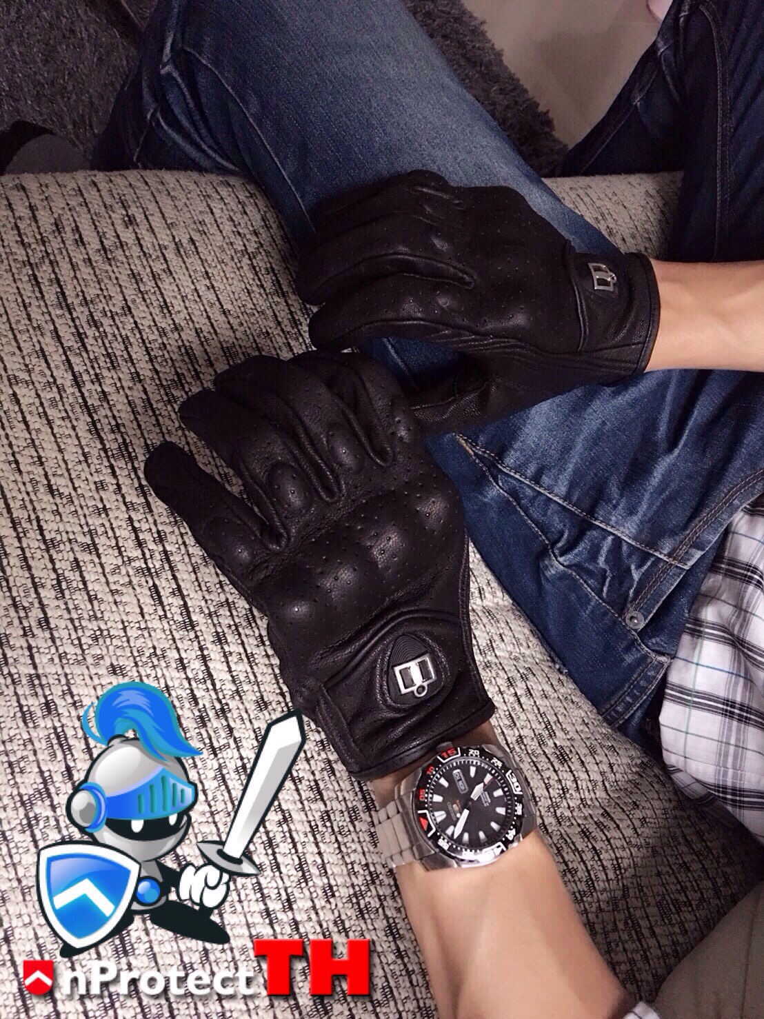 ถุงมือ i-con Pursuit Glove stealth