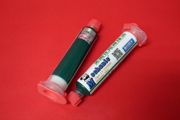 กาว UV 10cc สีเขียว