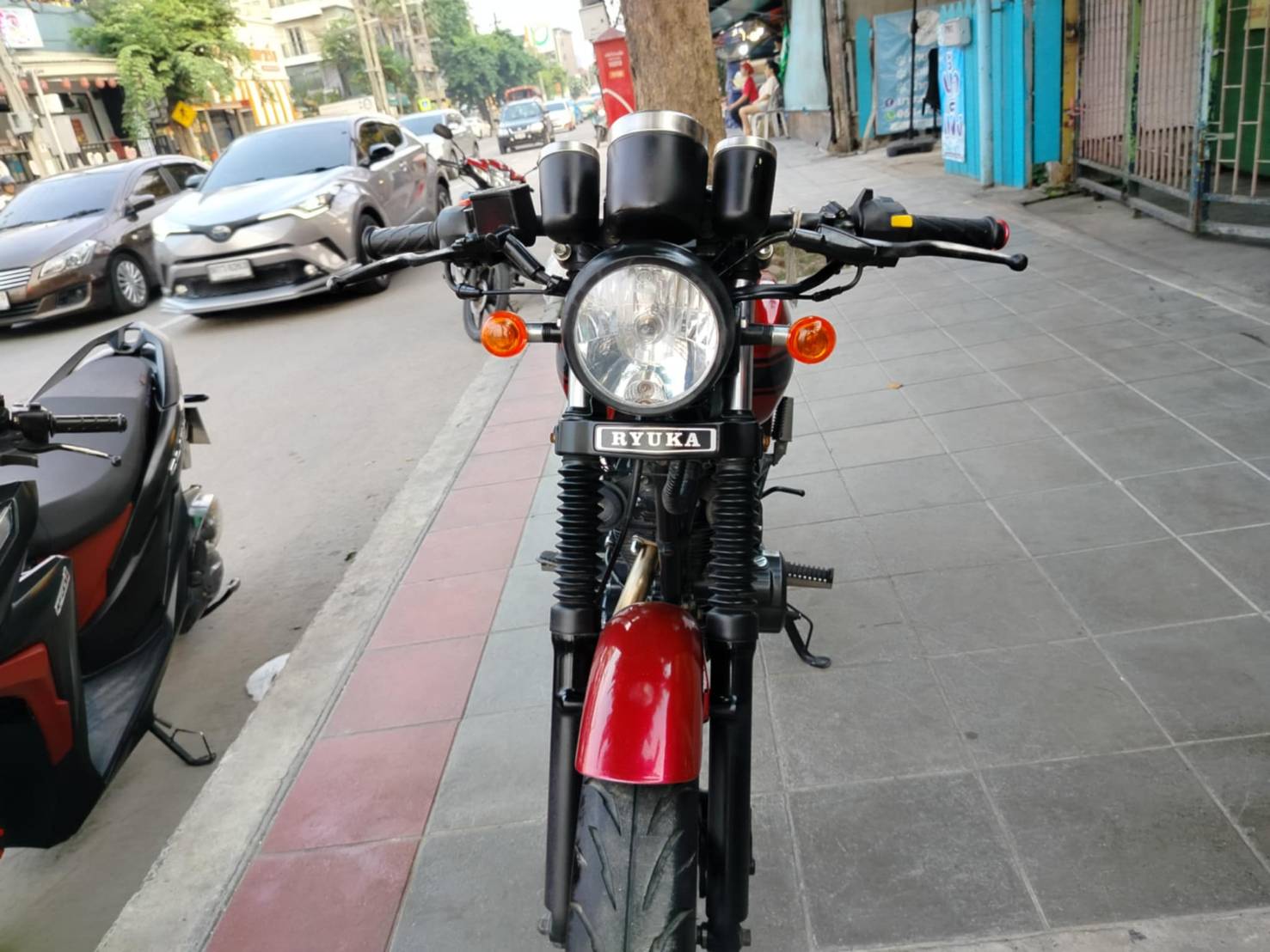 ปิดการขาย สีแดงครับ rk125