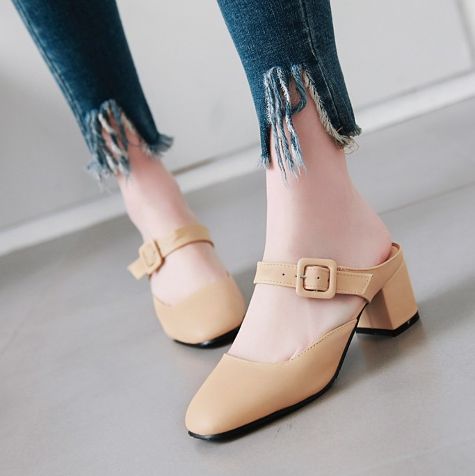พรีออเดอร์ รองเท้าเปิดส้น 34-48 รหัส Y-3778