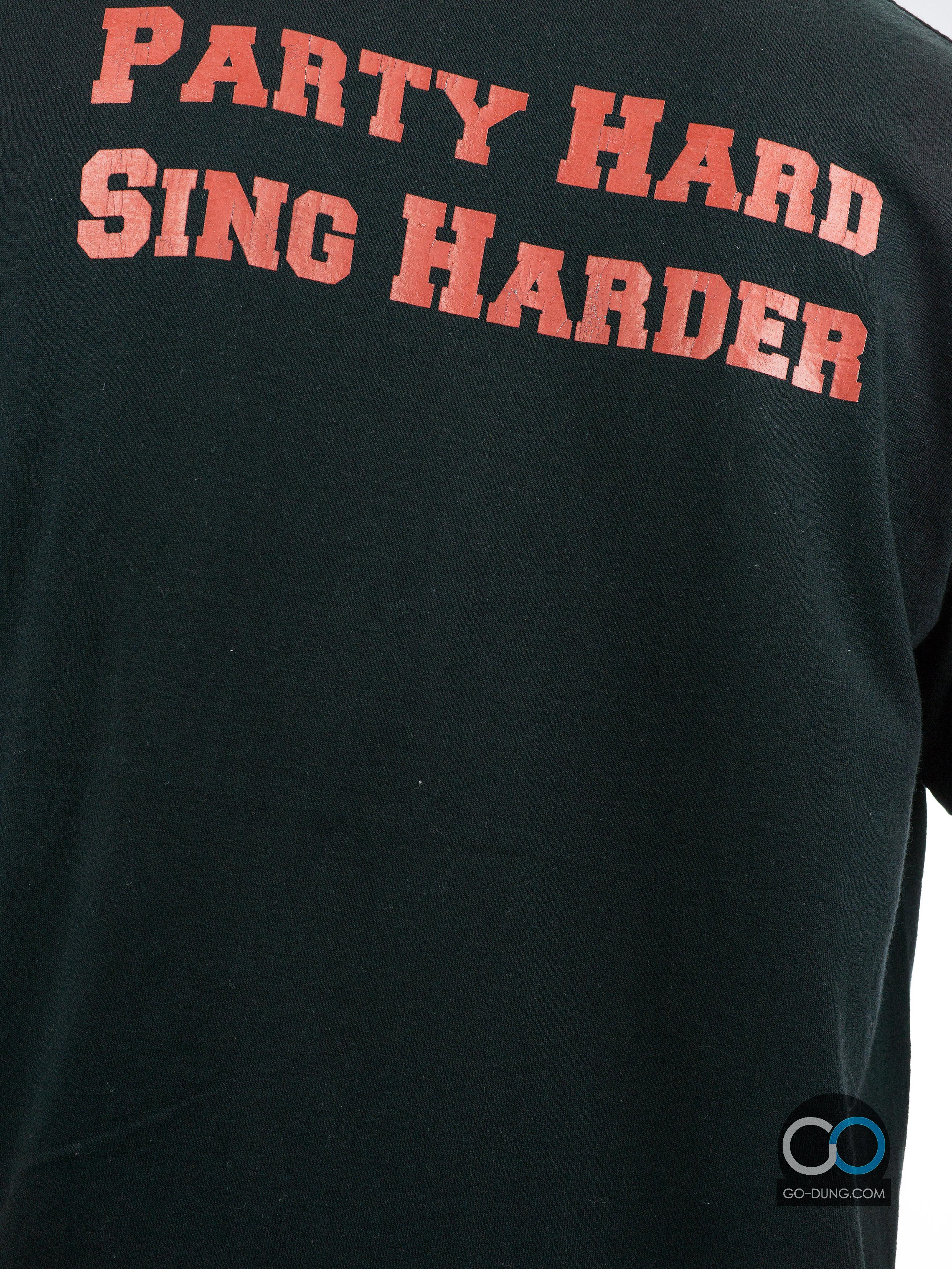 เสื้อยืดมือสอง JERZEER : STOCKAPELLA ผ้าบาง ผ้า 50/50